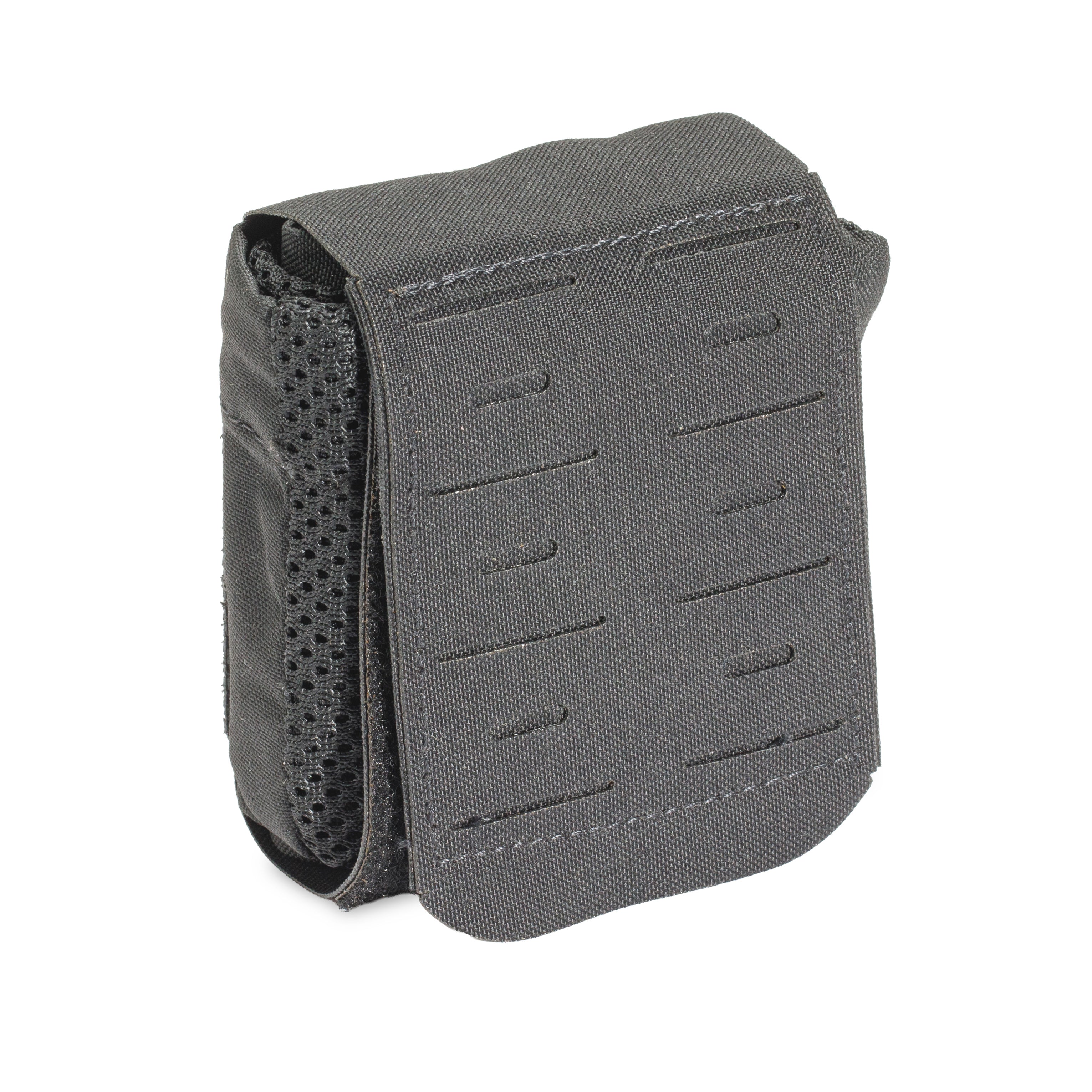 Pouch utilitar tactic negru Cordura 500D IRR cu Velcro