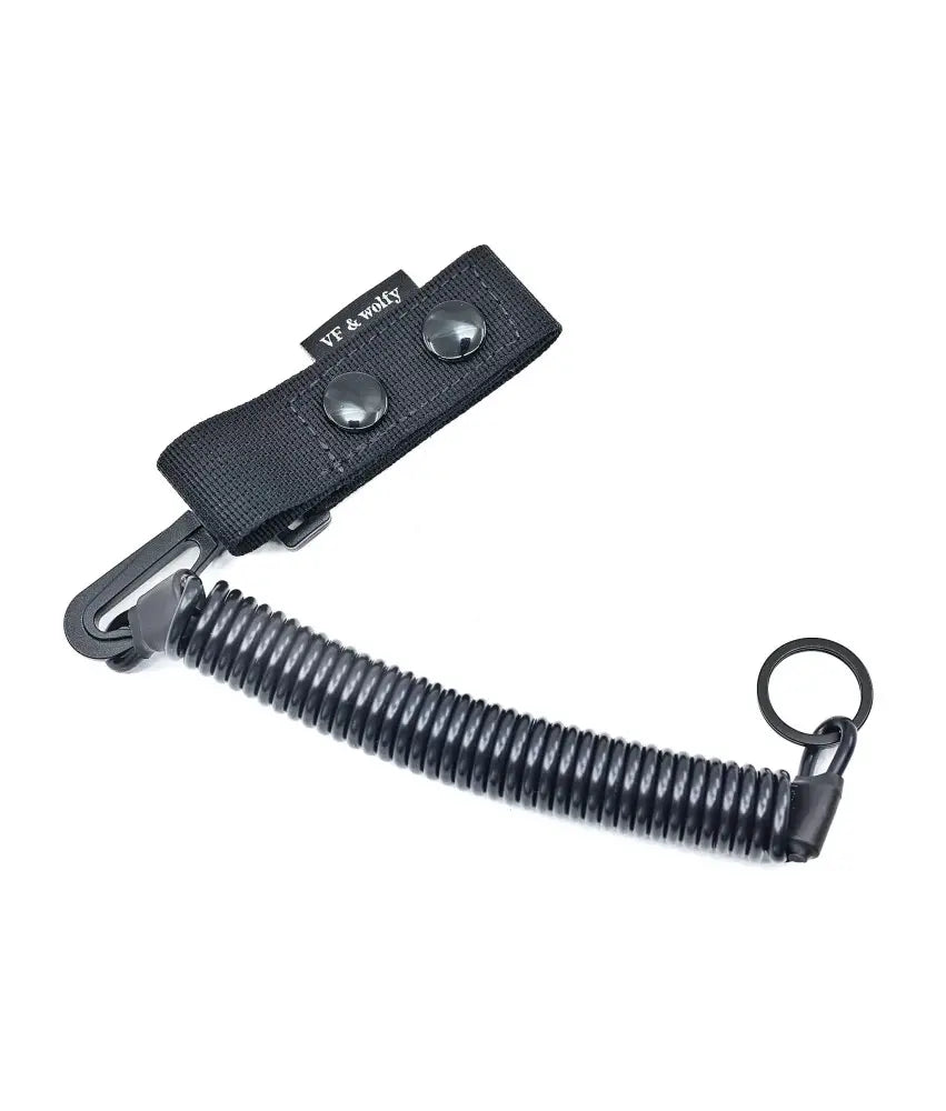 Snur lanyard siguranta pistol extensibil pana la 100 cm