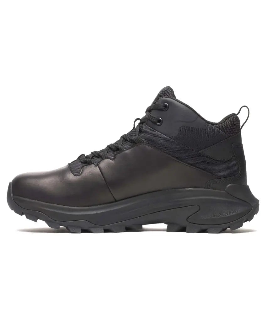 Detalii piele Full Grain bocanci Merrell MOAB Speed 2