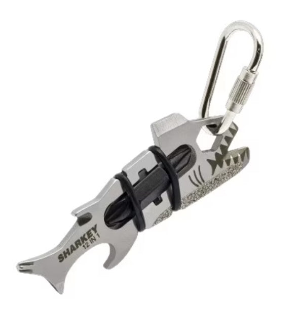 Breloc multifunctional True Utility Sharkey cu carabina