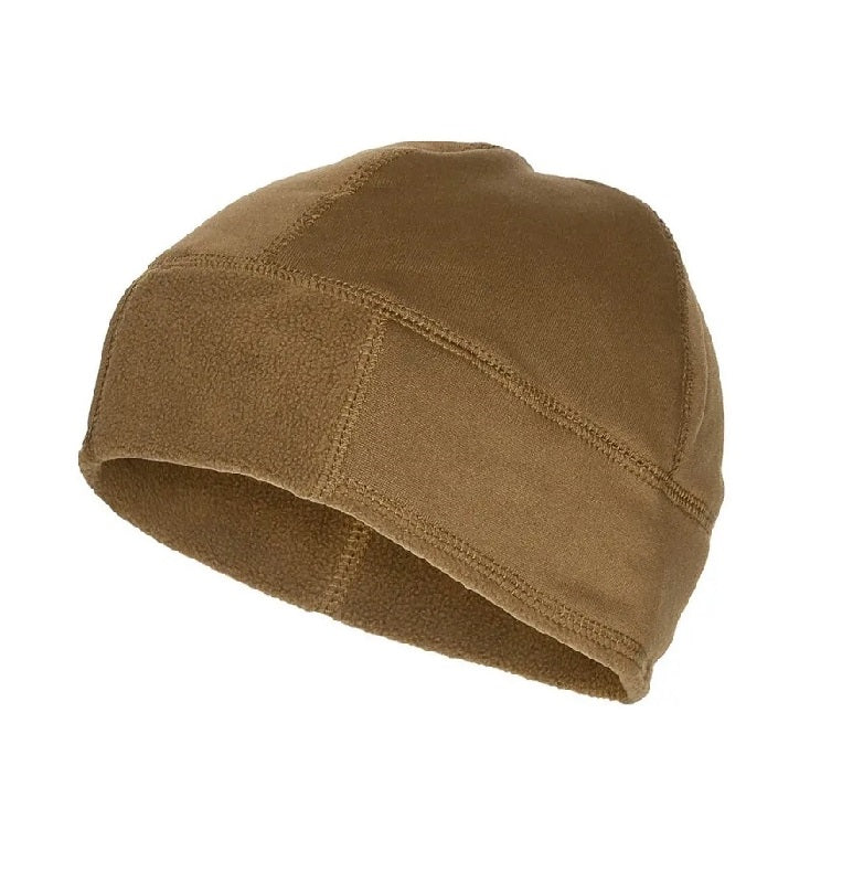 Căciulă polar MFH BW Tan din fleece vedere frontală