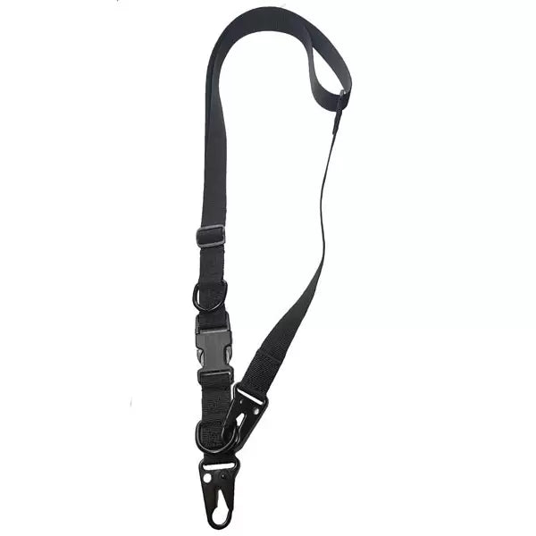 Sling reglabil 1 și 2 puncte cu carabină din oțel