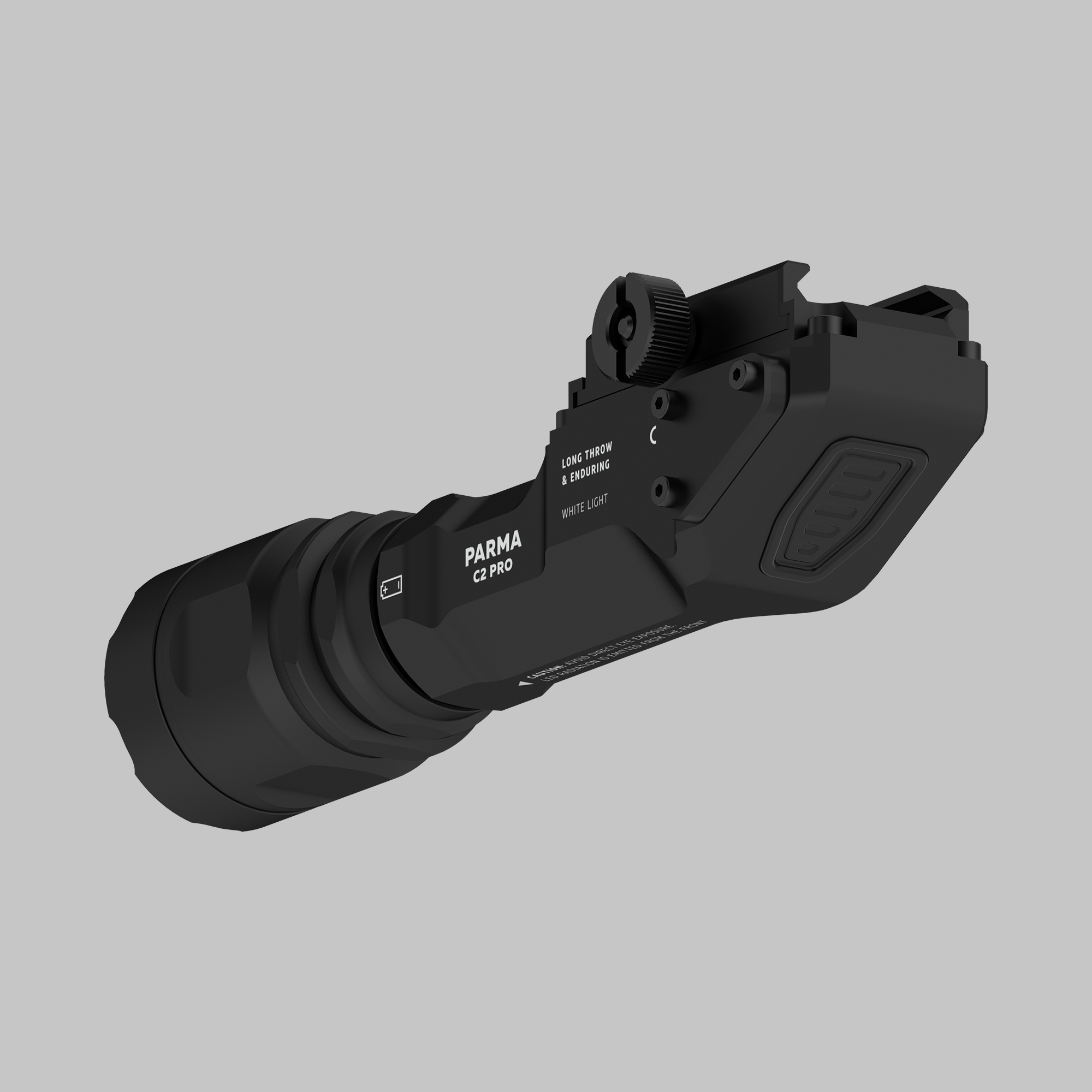 Lanternă Armytek Parma C2 Pro vedere laterală