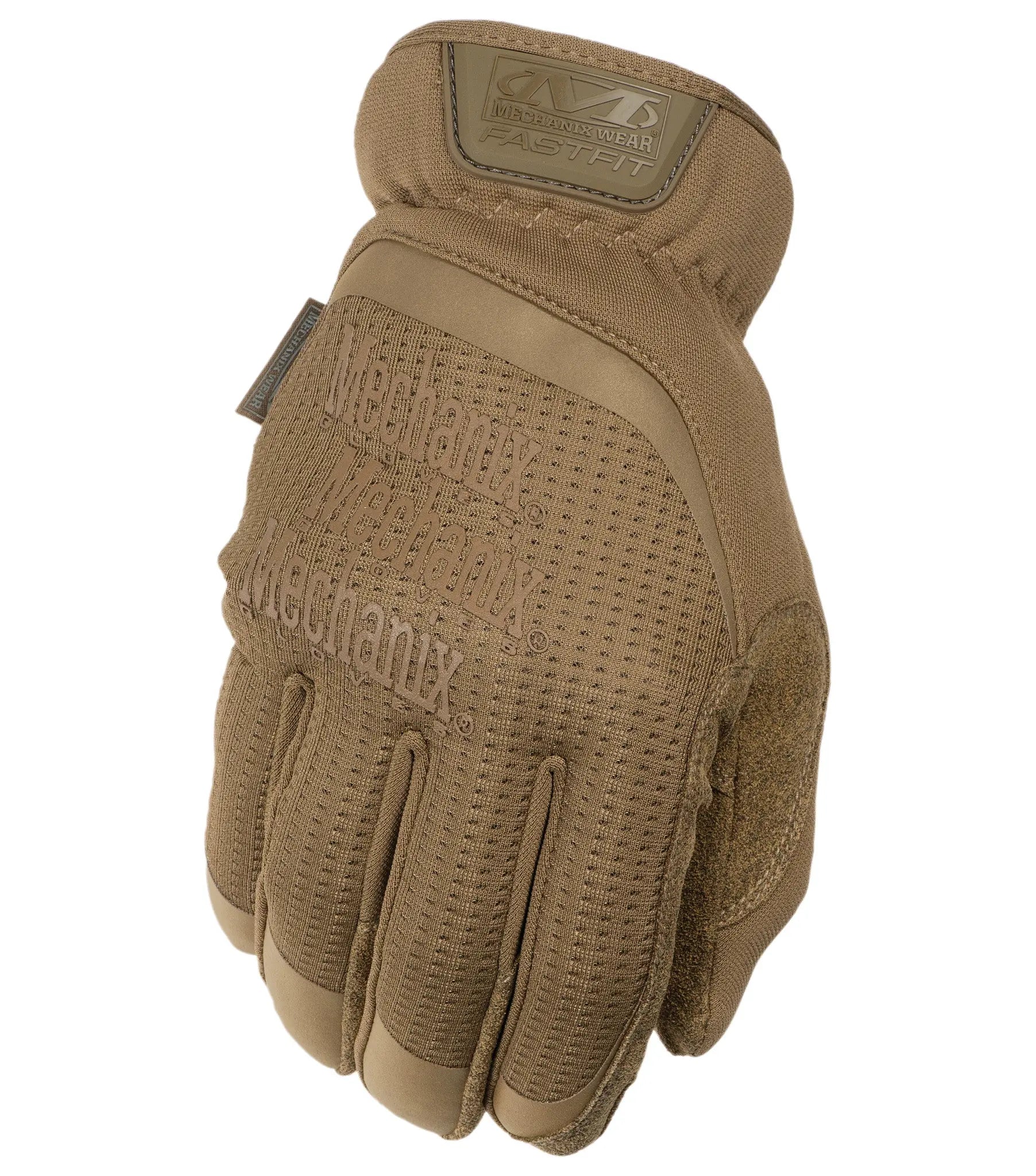 Mănuși tactice Mechanix FastFit Tan vedere frontală
