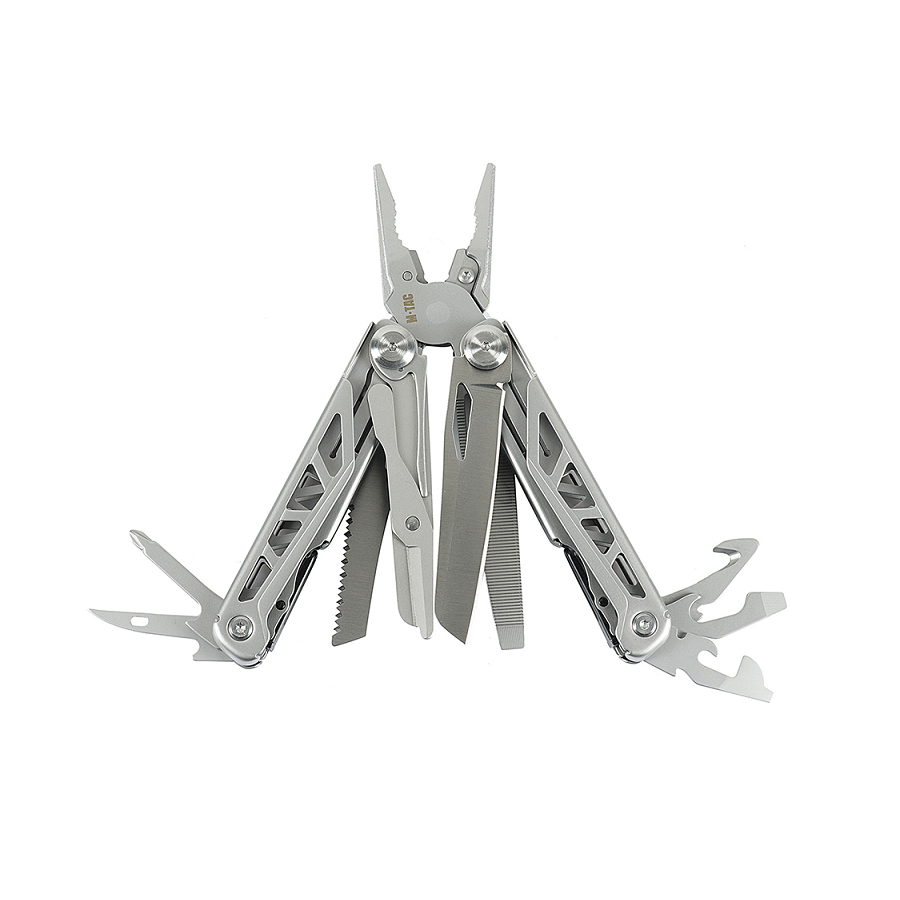 Multitool M-Tac Type 3 din oțel inoxidabil – 10 funcții