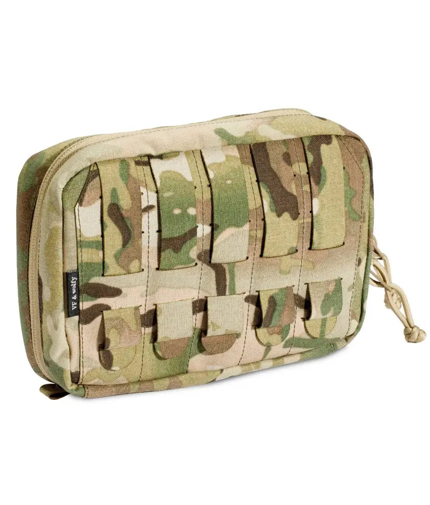 Pouch utilitar MultiCam Velcro 15x22x5 cm MOLLE PALS