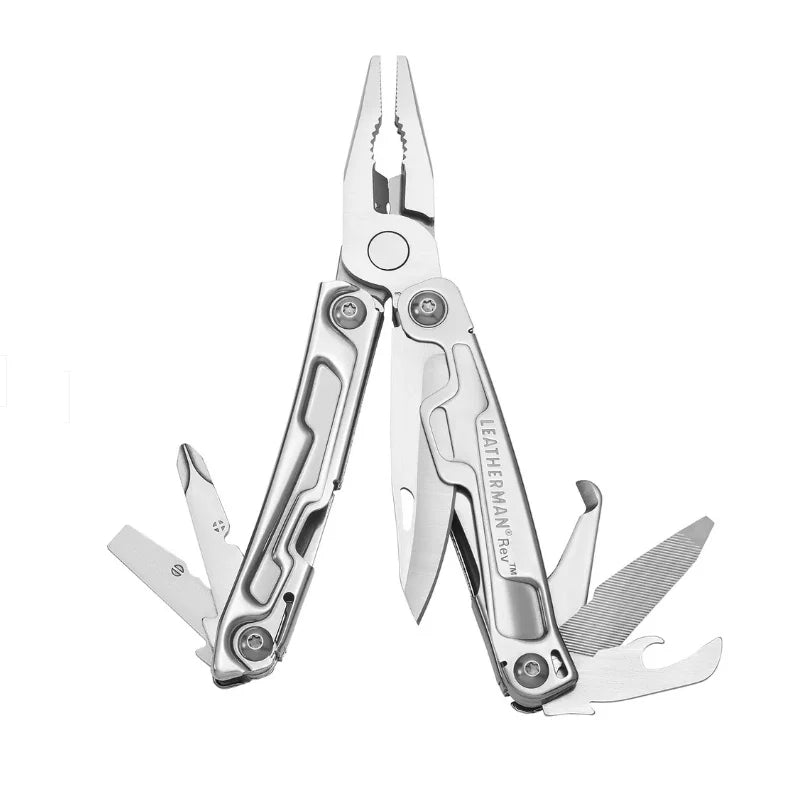 Leatherman Rev multitool cu 14 unelte deschis