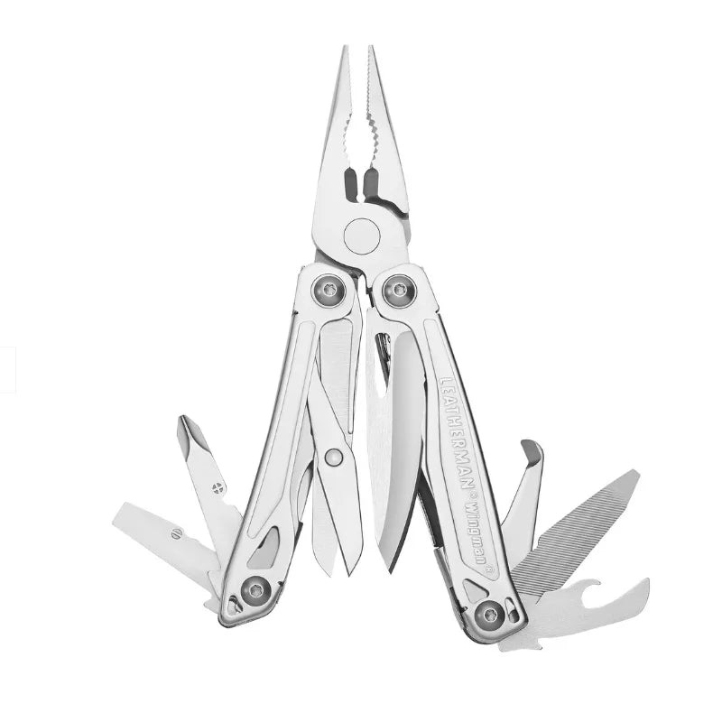 Leatherman Wingman multitool cu 14 unelte din otel inoxidabil