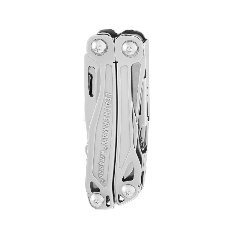 Leatherman Wingman deschis cu cele 14 unelte