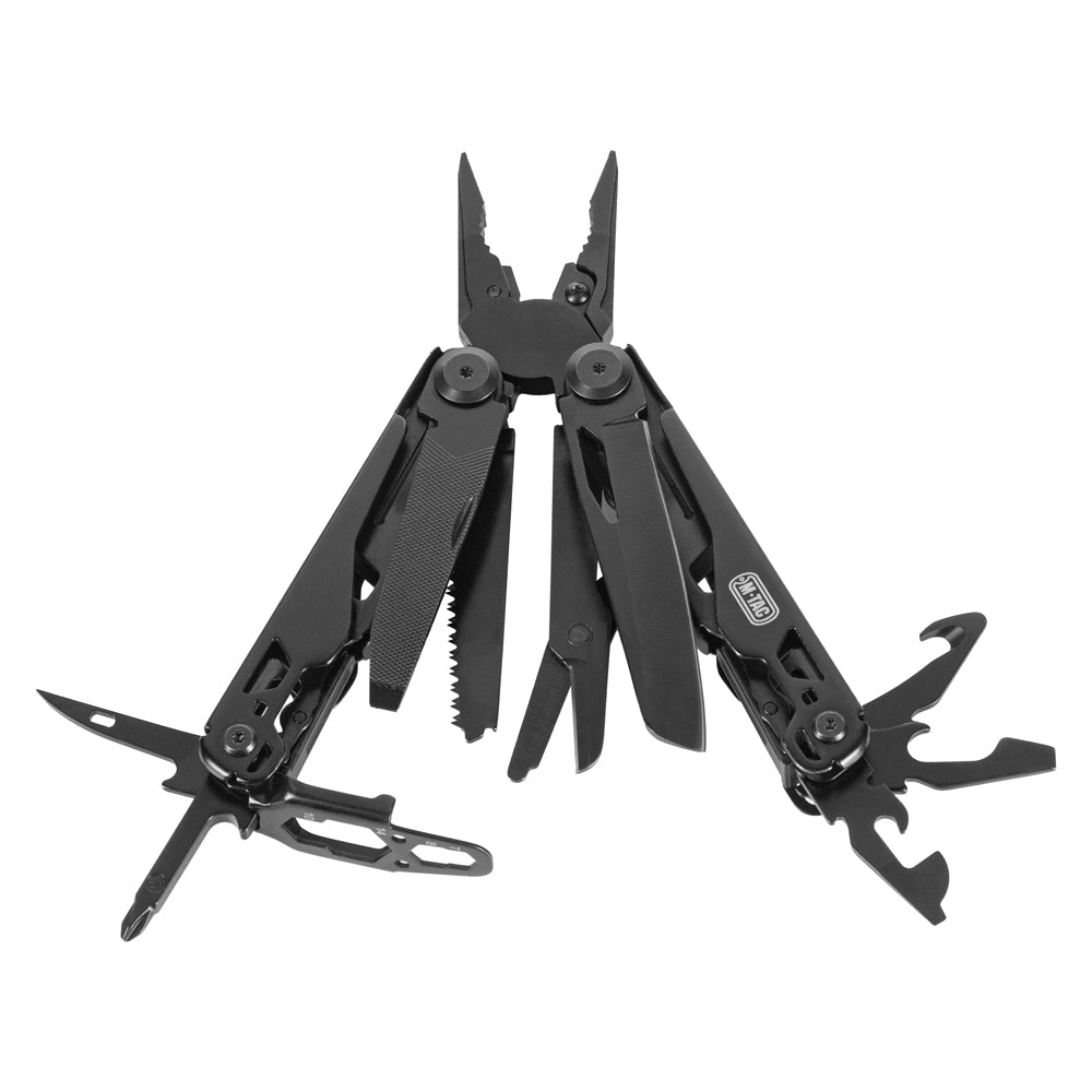 Multitool M-Tac Type 9 negru din otel inoxidabil