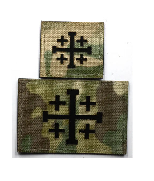 Patch Ace of Spades Skull Laser Cut Multicam 80x50 mm cu Velcro