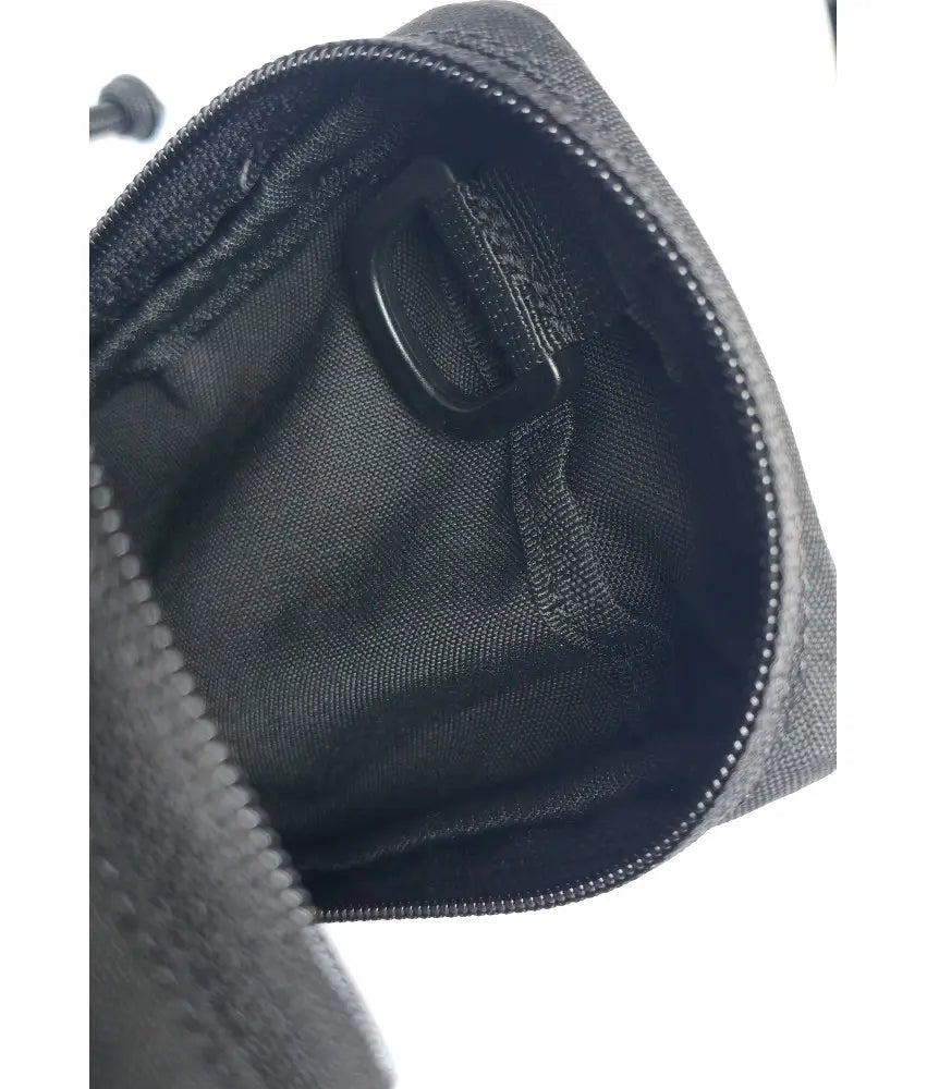 Pouch admin negru Cordura 500D cu fermoar YKK interior