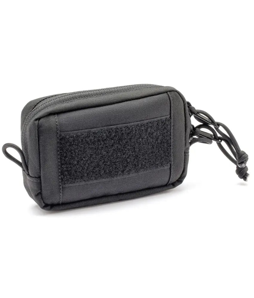 Pouch tactic orizontal Cordura 500D cu Velcro negru