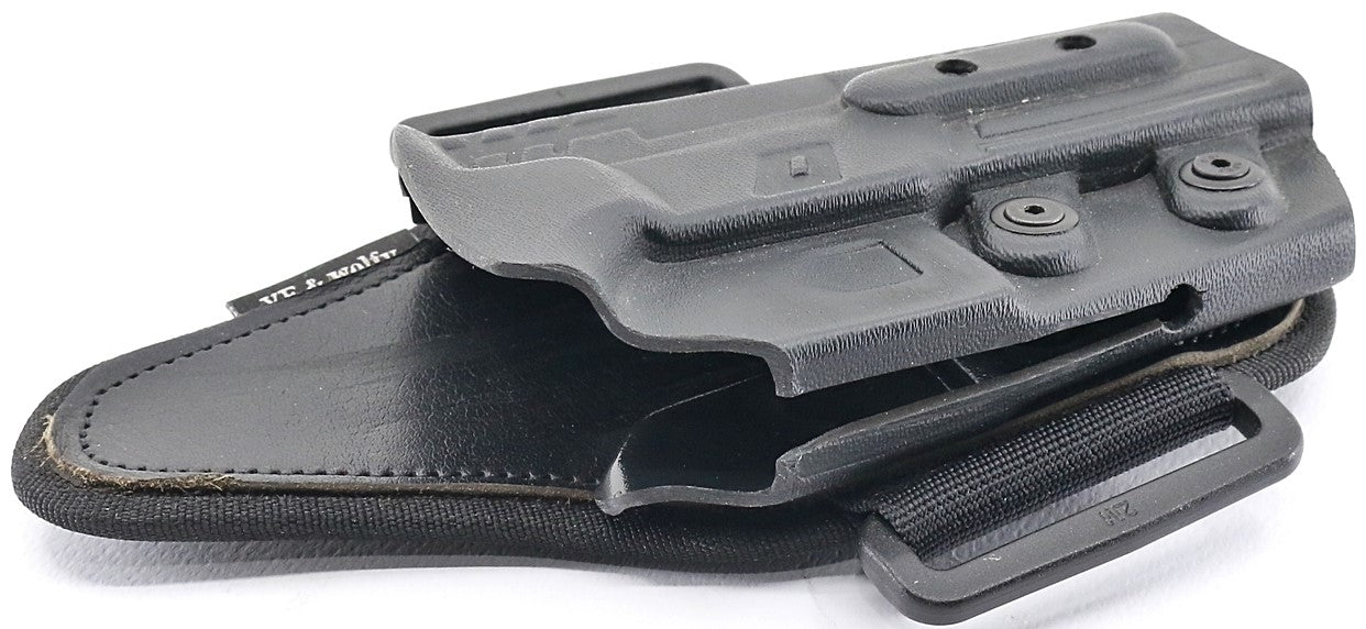Holster CZ P10 OWB cu bucle de prindere pe centura
