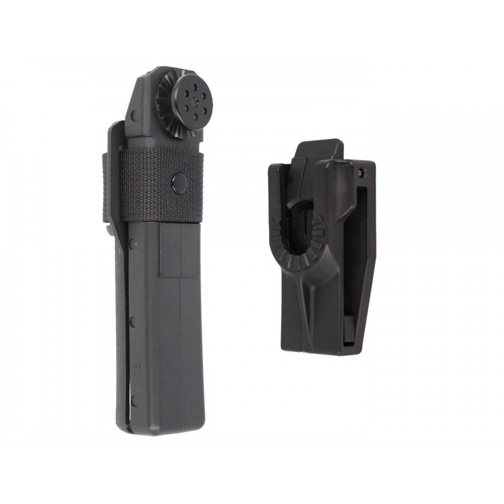 Baston telescopic ESP PRO din oțel călit – 53 cm / 66 cm cu toc BH-55