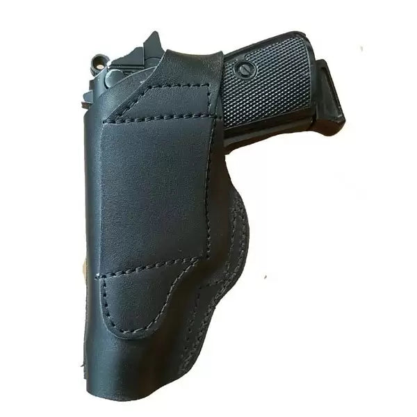 Toc pistol Carpati din piele cu prindere pe centura