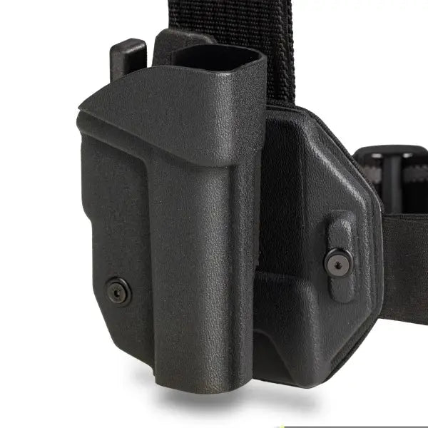 Holster pistol Carpati Kydex cu chinga antialunecare