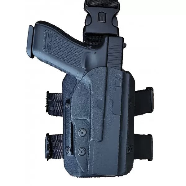Toc pistol Glock 17 19 Kydex Level 2 pentru picior