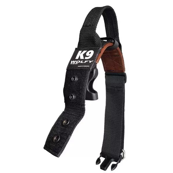 Panouri Velcro pentru patch-uri pe zgarda K9